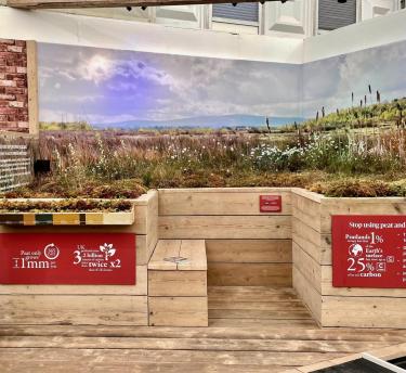 Eden Project Dalefoot Compost stand at Chelsea